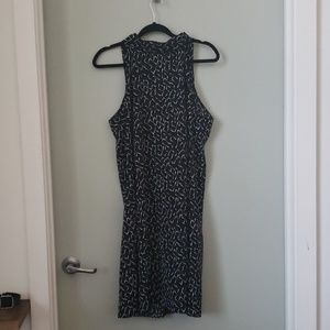 Black and white dress